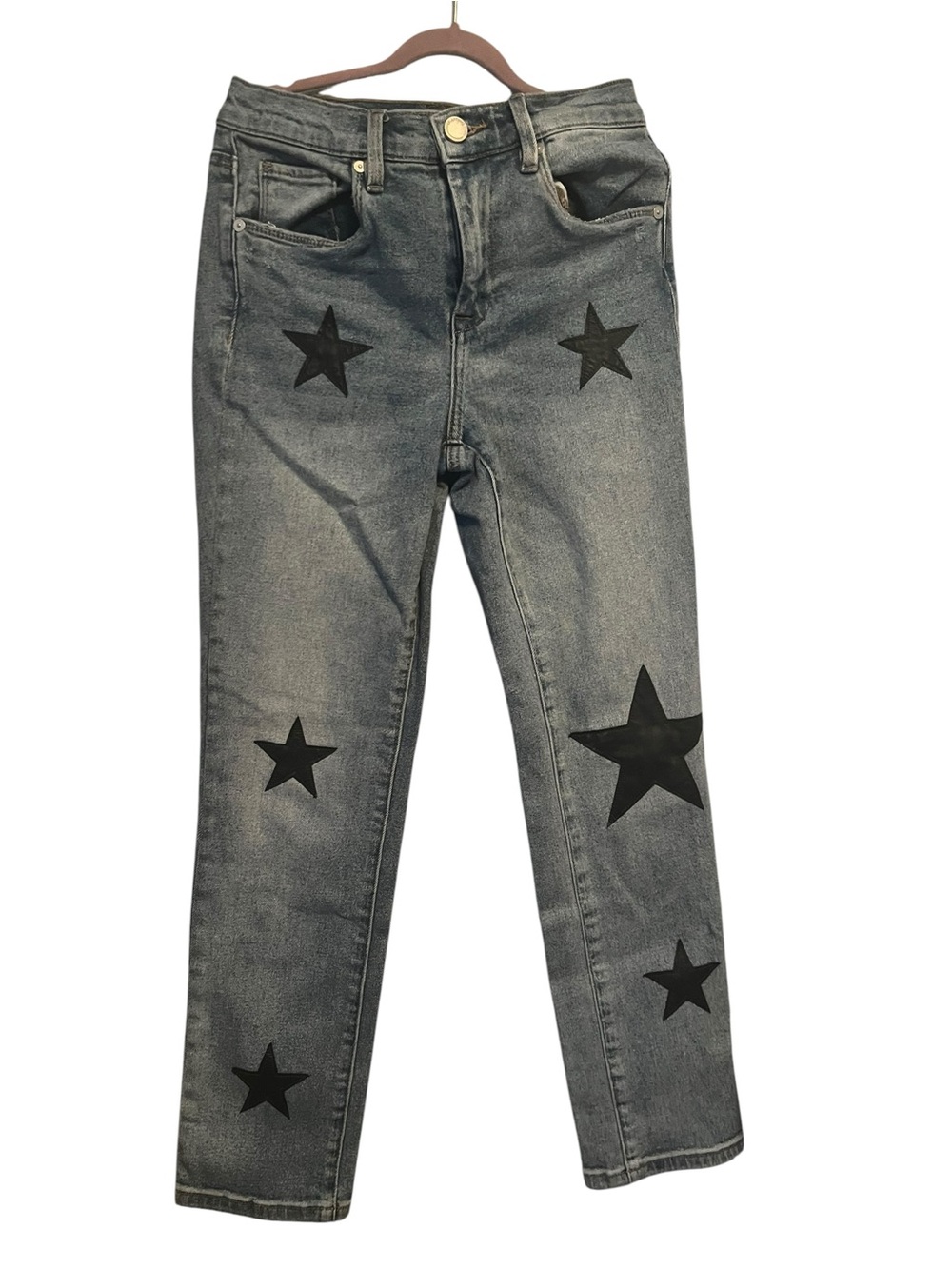 BLANKNYC The Madison Crop Star Jeans Western 25 Y2K Nashville Streetwear - Picture 2 of 6